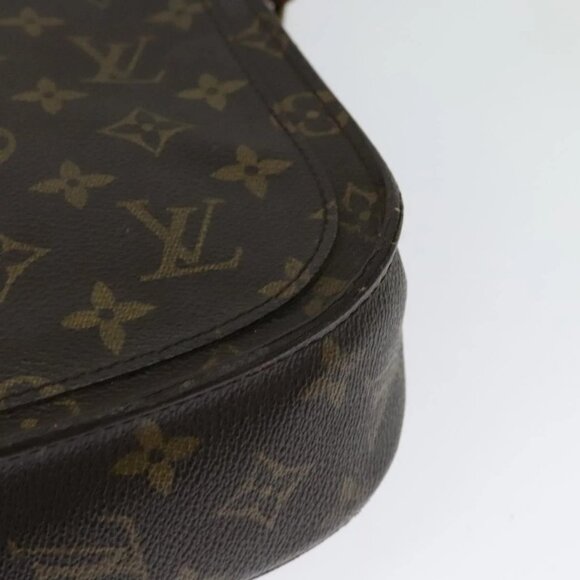 LOUIS VUITTON Monogram Saint Cloud GM Shoulder Bag M51242 LV Auth 141672 - Picture 3 of 16